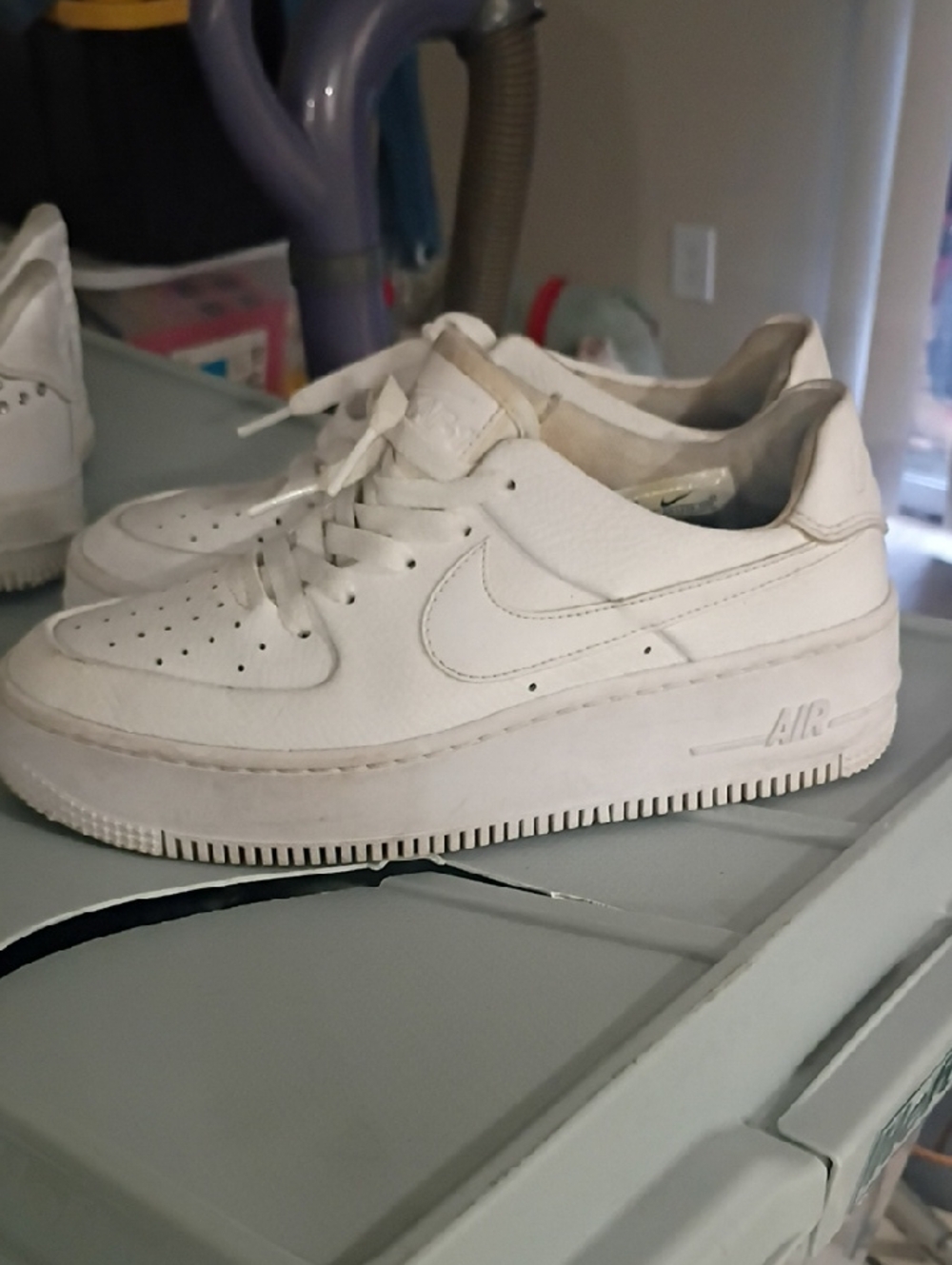 Nike Women’s Air Force 1 Low Top Sneakers - White